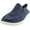 Navy Washed Canvas, variant on Sanuk Hi Five Grey Lightweight Slip On Breathable Cushioned Low Top Sneakers (Grey, 8)