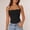 Black, variant on Women Sexy Halter Boned Corset Renaissance Square Neck Lace UpSlim Fit Tube Tops Sleeveless Crop Top Night Out Concert Halloween Cosplay Costume Hot Pink L