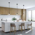 thumbnail image 6 of 49761-04 Livex Lighting Aragon - 1 Light Mini Pendant In Architectural Style-16 Inches Tall and 4.75 Inches Wide-Black Finish    -Traditional, 6 of 13