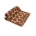 thumbnail image 3 of Chesapeake Safari 2pc Chocolate & Beige Giraffe Bath Rug Set (21"x34" & 24"x40"), 3 of 6