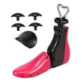 thumbnail image 2 of lionlar Shoe Stretcher Loosens Tight Shoes to Keep Shoe Shape Boot Widener Shoe Tree Rose Red, 2 of 7