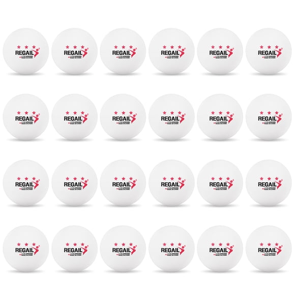 24 Pcs Balles de Tennis de Table 3 Étoiles 40 mm Balles de Ping-Pong Amateur Avancé Entraînement Pratique Balles