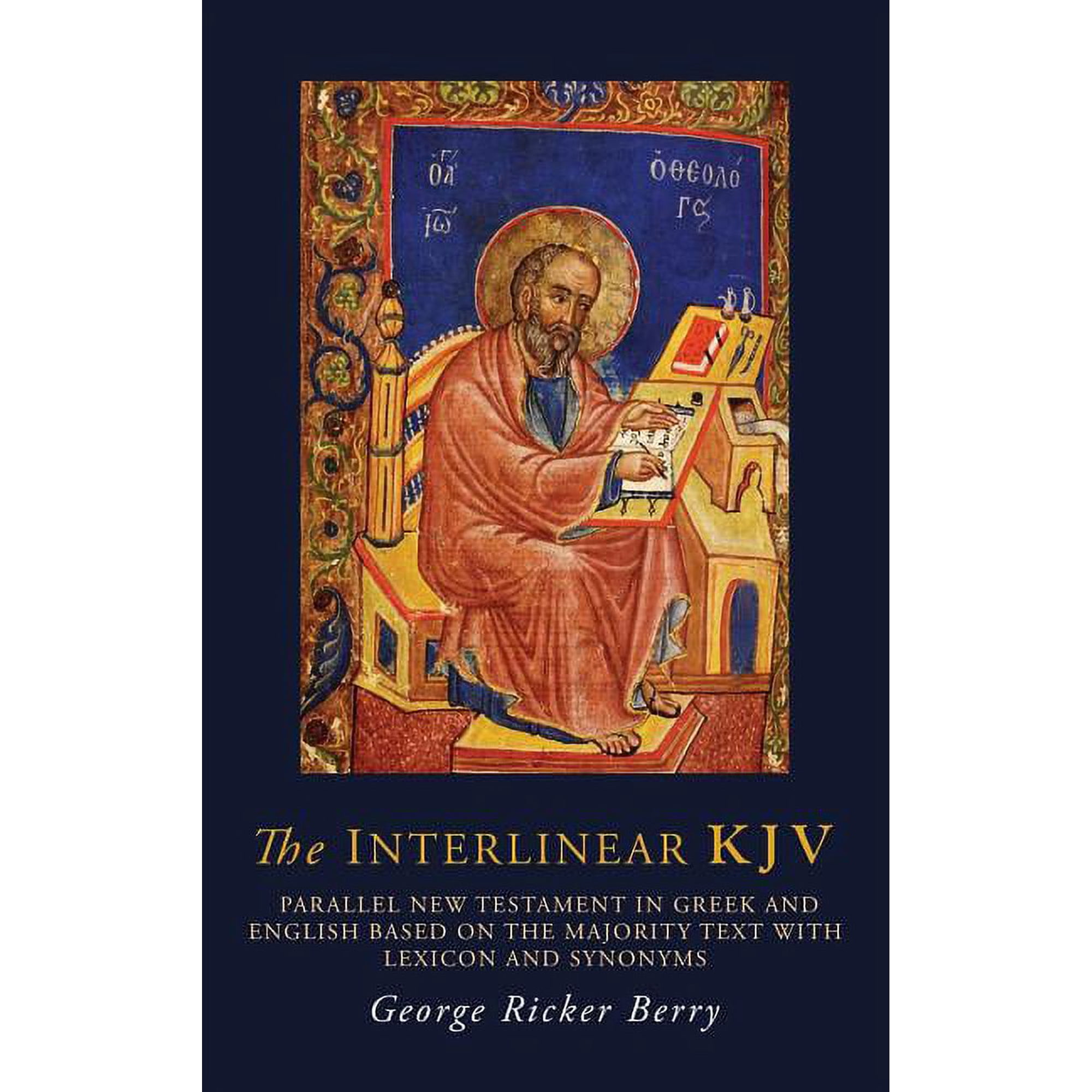 The Interlinear KJV: Parallel New Testament in Greek and English Based On the Majority Text with Lexicon and Synonyms (Hardcover)