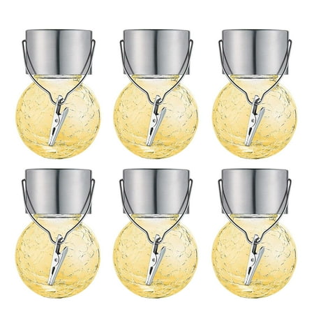 

6Pack Outdoor Decorative Solar Light for Garden Tree(Warm White)