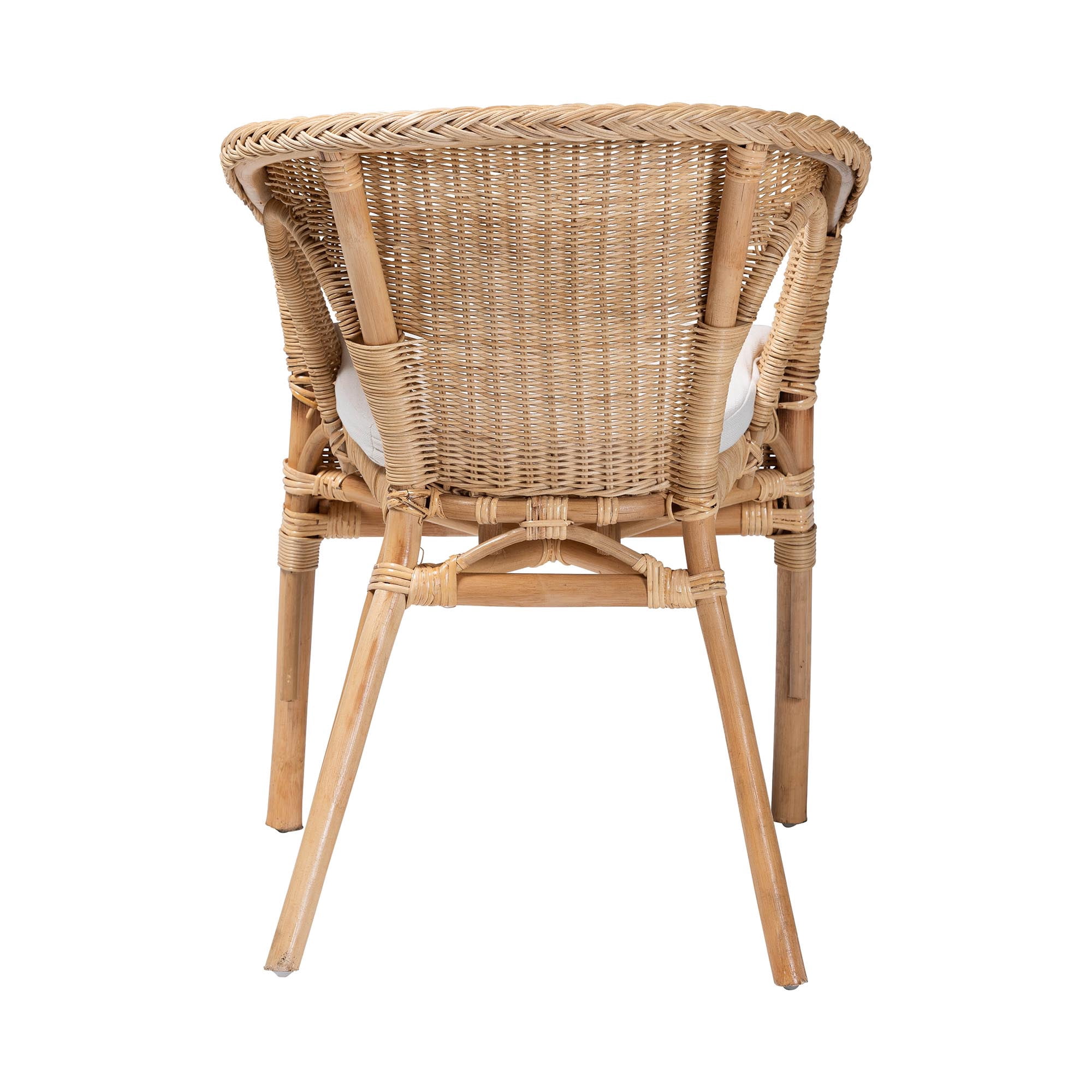 bali & pari Abbey Boho Dining Chair, Natural