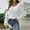 White 1, variant on 2024 Fall Winter Women'S Sweater Loose Sexy Off Shoulder Flared Sleeve With Floral Embroidered Ribbed Knit Sweaters Pullover Jumper Tops Pink M