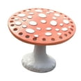 thumbnail image 1 of kusrkot Resin Mushroom Earring Holder, 26 Holes Earrings Storage Rack Earrings Organizer Pink, 1 of 9