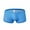 Sky Blue, variant on AnuirheiH Men's Lingerie Boxer Shorts Mesh Breathable Sexy Underpants
