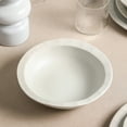 thumbnail image 2 of Stone Lain Oasis 4-Piece Pasta Bowl Set Stoneware, White, 2 of 6
