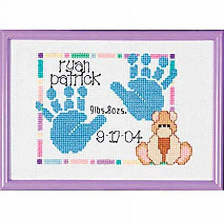 Cross Stitch Birth Record Kits Make Beautiful Baby Gifts