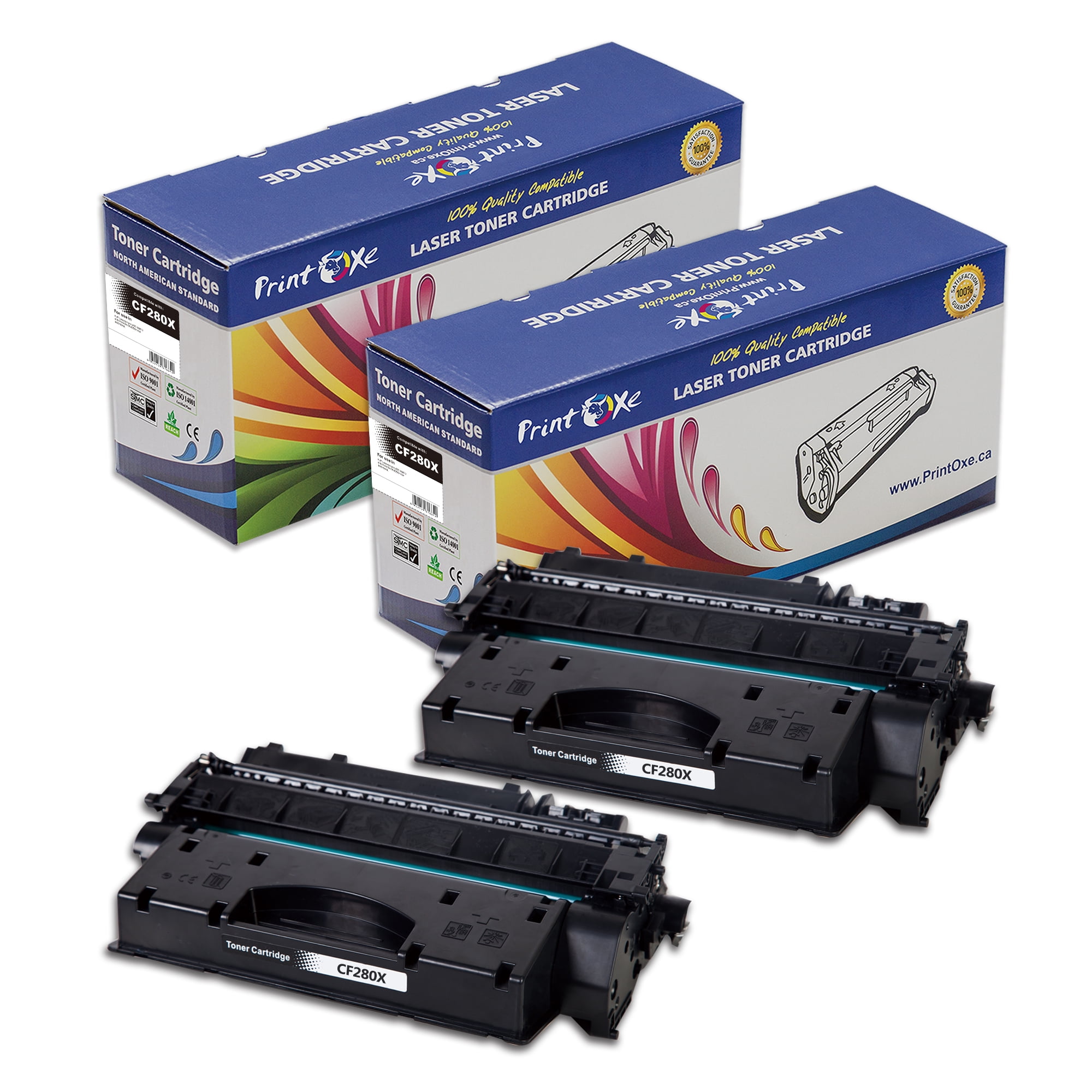 Tóner Compatible CF280X/80X Para HP LaserJet Pro 400 (M401A, M401D, M401DN, M401DNE, M401DW, M401N, MFP M425DN, MFP M425DW) - Alto Rendimiento 6900 Páginas