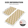 thumbnail image 2 of Fuzoiu Pears And Flower Print Kitchen Floor Mat 2 Sets,Kitchen Rugs and Mats,,Non Skid Waterproof Kitchen Floor Mat for Kitchen,Home Office,Sink,Laundry, 2 of 6
