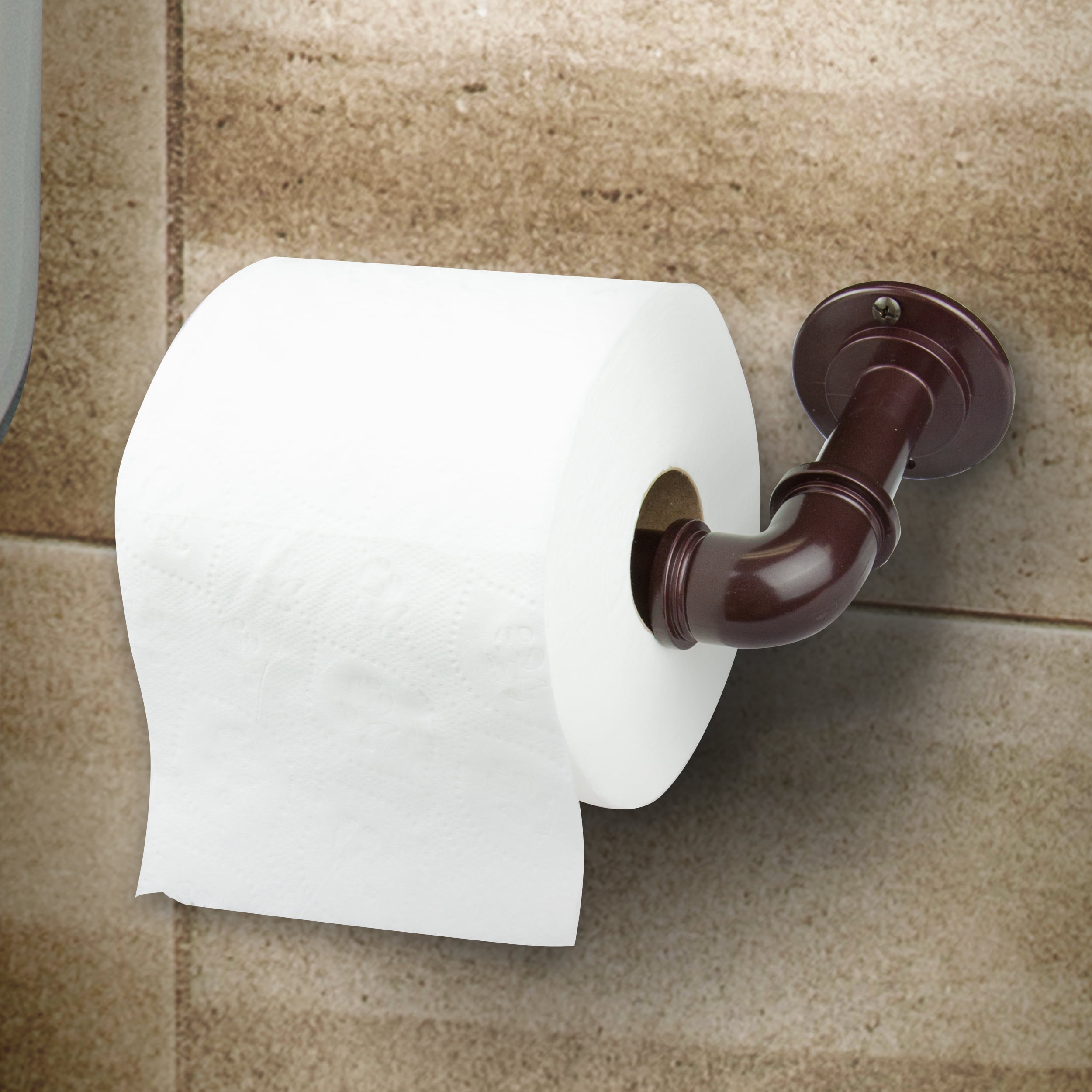 Rod Desyne Single Toilet Paper Holder / Towel Bar