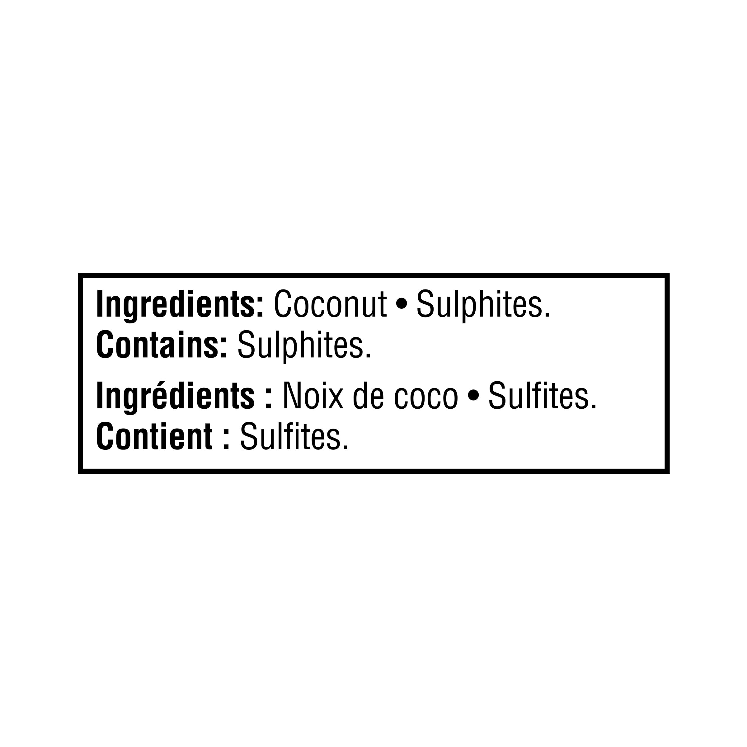 Great Value Unsweetened Medium Coconut