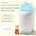 thumbnail image 4 of Lifelines Waves Ultrasonic Essential Oil Diffuser with Essential Oil Blend, with Cascading Mist, Colored Lights & Auto-Shut Off Features, 200 mL, 4 of 4