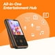 thumbnail image 3 of Reproductor MP3 AGPTEK M2 de 64 GB con clip, Bluetooth 5.3 de 1,8 pulgadas, naranja, 3 of 8