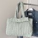thumbnail image 1 of Bolso de hombro acolchado para mujer bolso tipo cartera sólido de gran capacidad bolsos suaves para mujer, 1 of 9