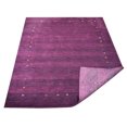 thumbnail image 2 of Rugsotic Carpets Handmade Rugs Hand Knotted Loom Rectangle 6'x9' Purple Wool for Indoor Use, 2 of 5