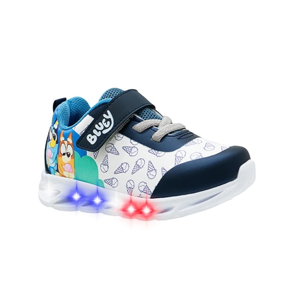 Tenis Con Luces Para Niño Bluey Disney® Super Ligeros blanco 15