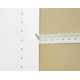 thumbnail image 2 of Easy Track RE1048 48 Inch Vinyl Coated Steel Wall Mounted Closet Storage Rail, 2 of 2