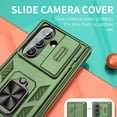 thumbnail image 3 of Allytech for Samsung Galaxy Z Fold 7 Case, Z Fold 7 Cover Case, Rugged Protective Shockproof Ring Hodlder Stand Hinge Protection Compatible Car Mount Phone Case for Galaxy Z Fold 7, Green, 3 of 6