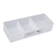 thumbnail image 1 of Caja de almacenamiento de maquillaje Sunnimix 3 rejillas grandes transparente organizadores de pestañas, 1 of 8