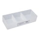 thumbnail image 1 of Caja de almacenamiento de maquillaje Sunnimix 3 rejillas grandes transparente organizadores de pestañas, 1 of 8