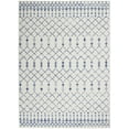 thumbnail image 3 of 5â€™ x 7â€™ Gray and Ivory Berber Pattern Area Rug, 3 of 16
