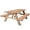 Wood Grain, variant on 8ft Picnic Table and Bench Cover, Camping Essentials RV Gear, 96 in Waterproof Windproof Outdoor Tablecloth