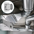 thumbnail image 5 of Uxcell 2Pcs 4" Galvanized Steel Duct Connector Flange Air Ducting Mounting Plate,6"x6" Base, 5 of 5