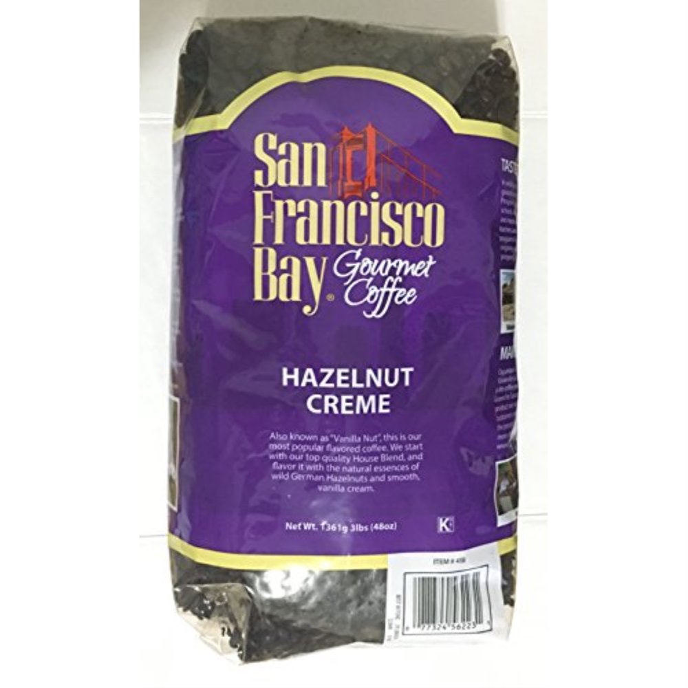 3 Pounds San Francisco Bay Hazelnut CrÃ¨me Premium Gourmet Whole Bean