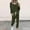 Army Green#jogger sets for women, variant on Womens Sweat Suits and Jogger Sets Sweatsuit Lounge Set Long Sleeve Crewneck Fall Outfits Sets Solid Tracksuits with Pockets 2025