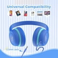 thumbnail image 6 of Vinamass Kids Headphones, Ear Headphones for Kids, Wired Headphones with Safe Volume Limiter 85dB, Kids Headphones with Cord 3.5mm Jack Wired for School Tablet, 6 of 7