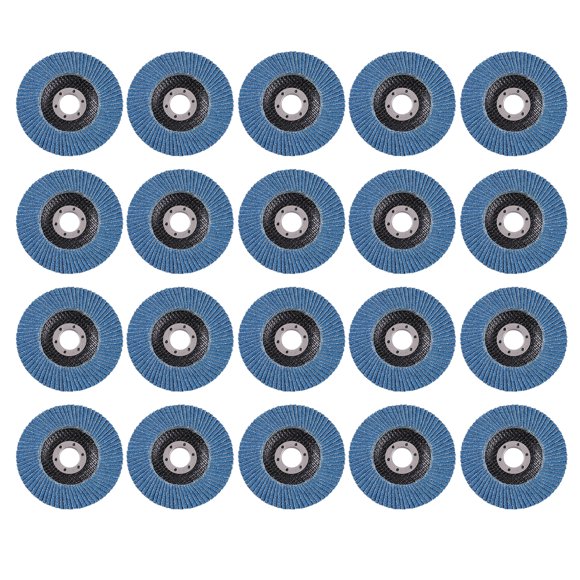 Yeacher 20Pcs 4.5in Angle Grinder Flap Discs 4.5'' X 7/8'' Premium Zirconia Alumina Abrasive Sanding Grinding Wheel