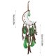 thumbnail image 3 of Local Americanes Girl Heart Catching Dream Net Hanging Decoration Wind Chime Forest Compositional Five Piece Set Mending Dream Net, 3 of 6