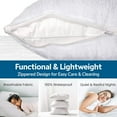 thumbnail image 7 of Guardmax Terry Cotton Waterproof 24x24 Size - Zippered Bed Bug Pillow Protector 2 Pack - Hypoallergenic Pillow Case Cover Protects from Bedbug, Dust Mite, and Liquid Spills, 7 of 7