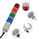thumbnail image 3 of Lámpara Apilable Rojo Verde Amarillo Azul 4 Capas Columna Alarma LED Lámpara de Torre Redonda Luz Luz de Flash LED Luz de Advertencia Indicador de Luz Industrial 110V 220V ANGGREK Otros, 3 of 8