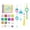 B, variant on DIY Beaded Craft Kit Afternoon Tea Party Theme Pendant Making Set with Accessories for Beginners Adults Creative Home Decoration Gift Activity