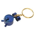 thumbnail image 4 of Porte-clés Mini, Porte-Clés Mini Tambours en Métal Apparence Réelle pour la Maison Bleu, 4 of 8