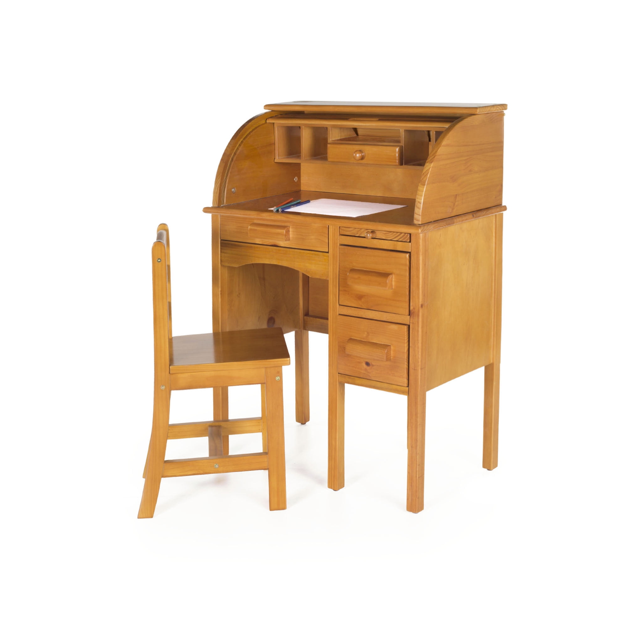 Jr Roll Top Desk Light Oak Com Jr Roll Top Desk Light Oak Com, Small Roll Top Desk With File Drawer