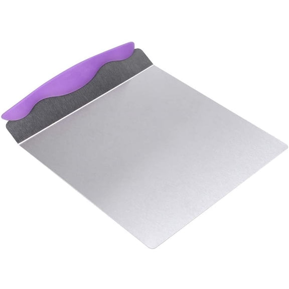 ABPETE 12-Inch Stainless Steel Cake Lifter & Transfer Tray,Easy Icing, Serving & Layer Transfer for Bakers & Home Baking