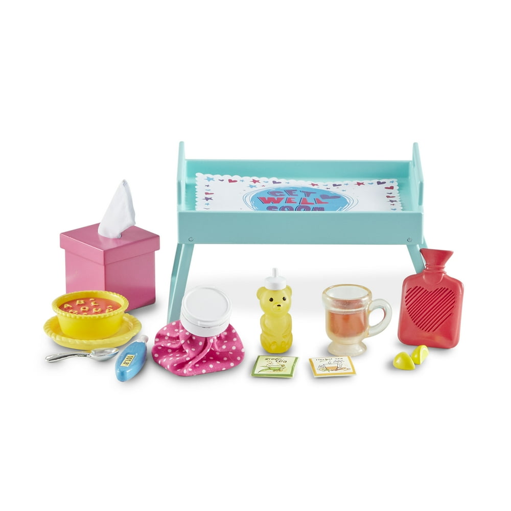 My Life As Get Well Sick Day Kit for 18" Doll, 27 Pieces
