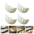 thumbnail image 4 of MasteelfCA 4Pcs Creative Chopstick Rest Adornments Elegant Ceramic Chopsticks Racks (White), 4 of 6