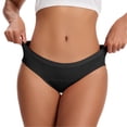 thumbnail image 2 of Womens panties for women – Seamless satin bow cut-out low waist underwear for women, sexy lace womens underwear pack, no show underwear women for daily, club, or romantic wear, 2 of 4