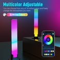 thumbnail image 5 of GUPUP RGB LED Light Bars, Music Sync TV Backlight with USB Powered , APP And Remote Control Color Changing Desktop Gaming Lights for Bedroom,2pack, 5 of 6