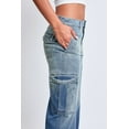 thumbnail image 4 of Women's Relax Fit Cargo Wide Leg Jeans, 4 of 9