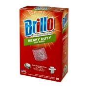 Brillo Heavy Duty Steel Wool Scouring Pad (10 Count) 23366