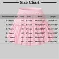 thumbnail image 3 of Babcutegg Toddler Girls Uniform Skirts A Line Soild Color Back to School Essentials School Uniform for Girls Beige, 3 of 6