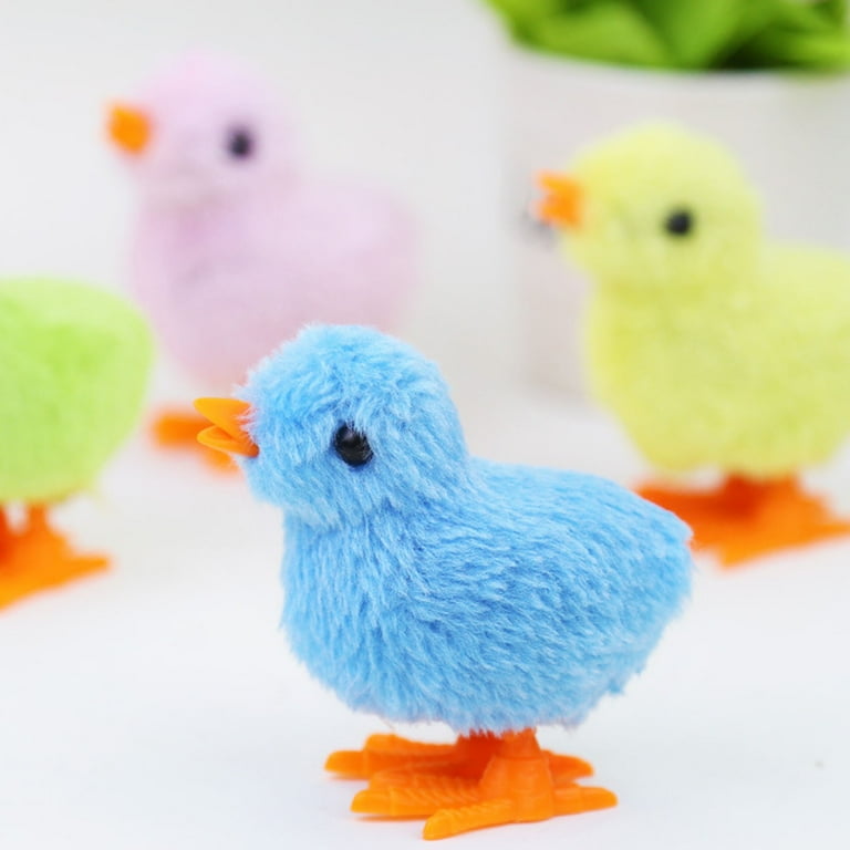 Wind Up Toy, Easter Chick Wind Up Toys Jumping Chicken Plush