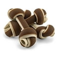 thumbnail image 3 of Chomp 'ems Chicken & Peanut Butter Hide Free Dog Chews - Rawhide Free Dog Treats - No Hide Alternative Chew Treat for All Life Stages, Bones, 3.5", 6 Count, 3 of 8